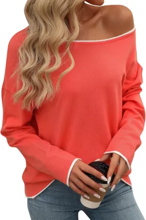 2024 Womens Sweaters Fall Winter Outfits Long Sleeve Button Down Ruffle Knitted Pullover Casual V Neck Jumper Tops