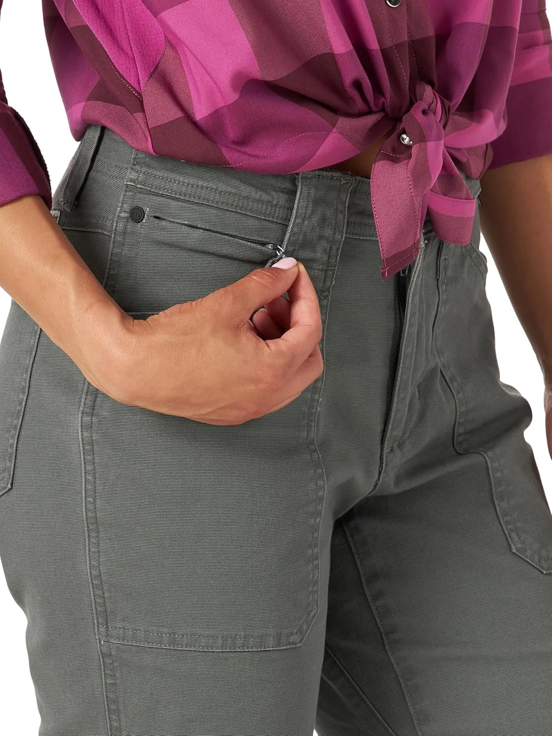 ATG by Wrangler Women's Canvas Slim Fit Pant