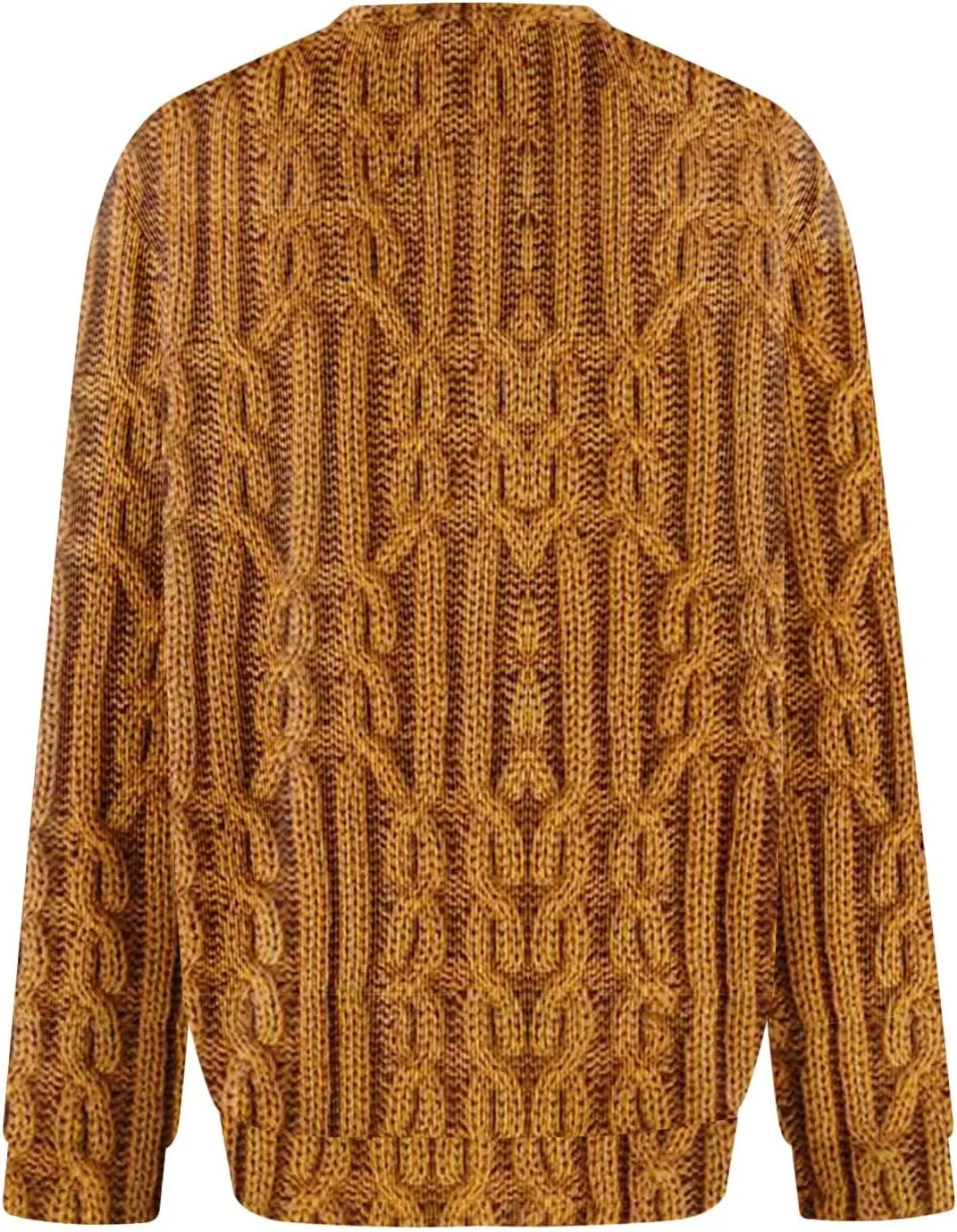 Cardigan Sweater for Men Knitted Long Sleeve Sweaters V Neck Button up Sweaters Classic Tops Casual Pullovers