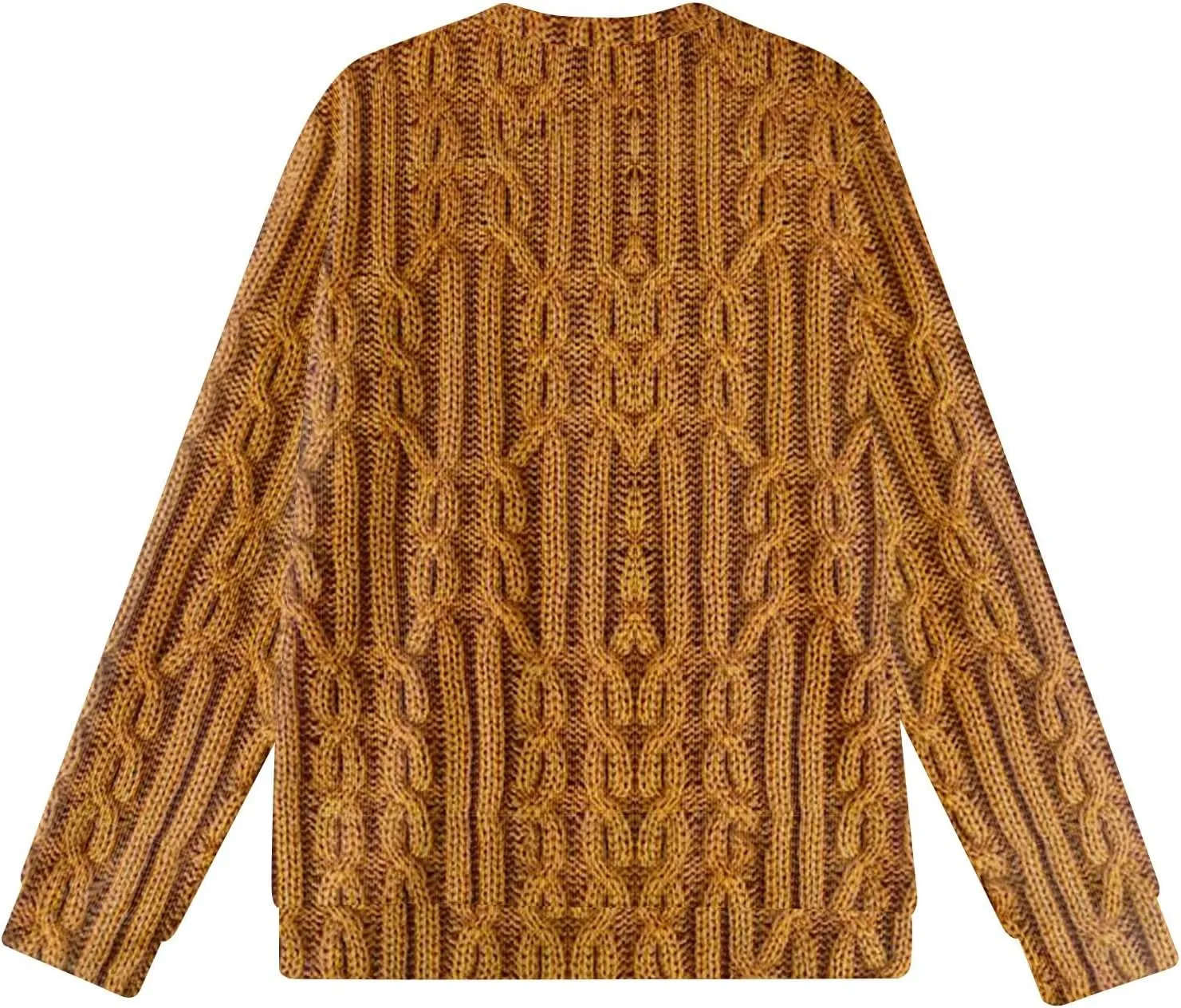 Cardigan Sweater for Men Knitted Long Sleeve Sweaters V Neck Button up Sweaters Classic Tops Casual Pullovers
