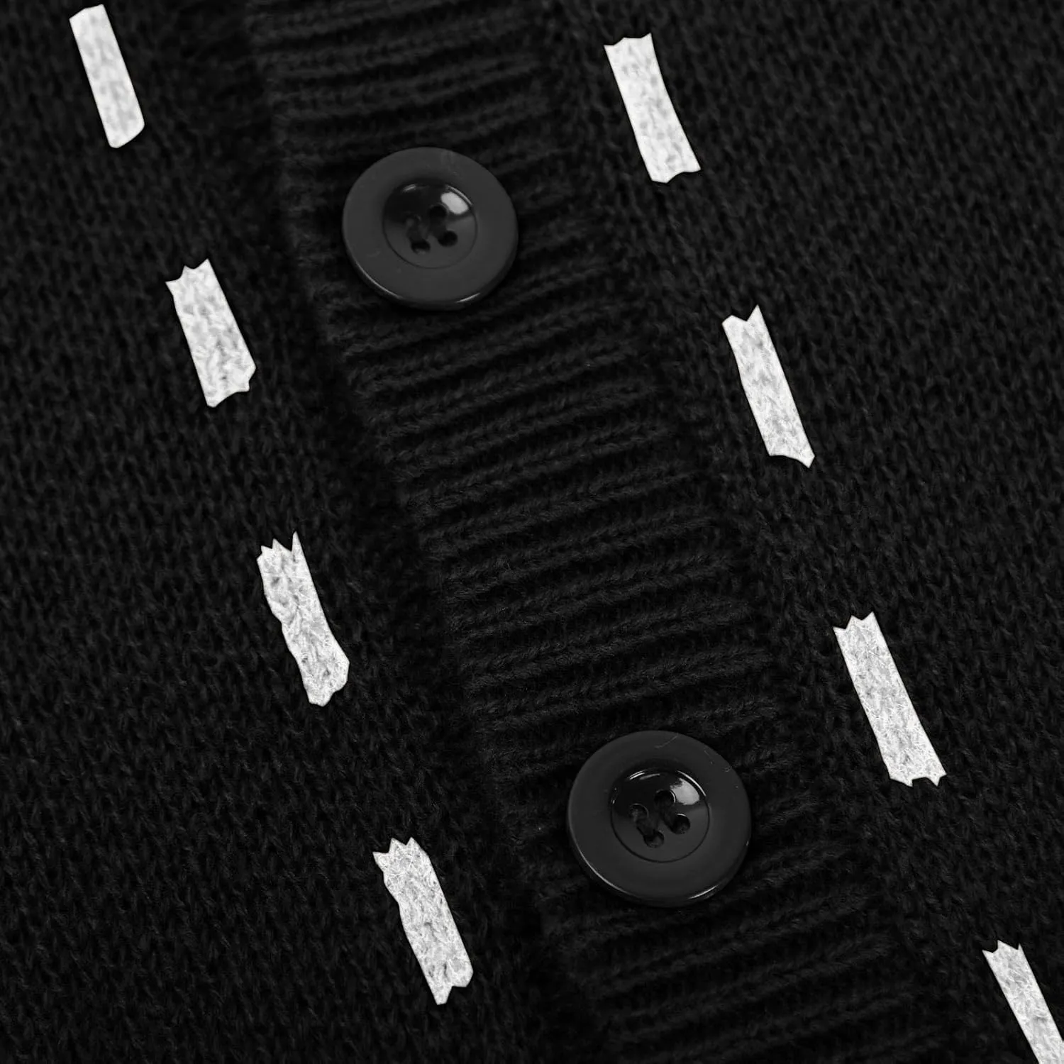 Cardigan Sweaters for Men Button Down Knit Sweater V Neck Ribbed Cardigan Cable Knit Sweater Casual Outwear