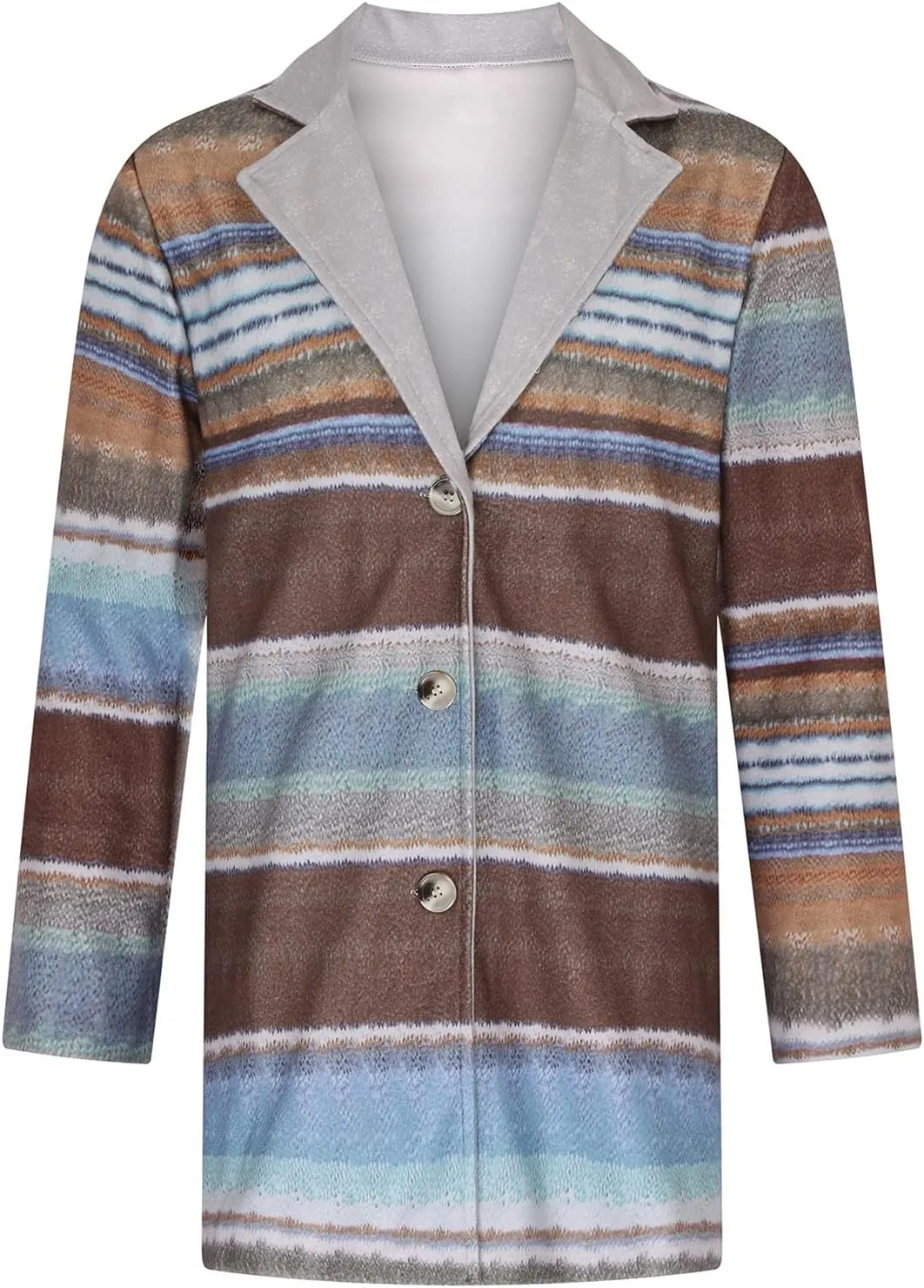 Cardigan Sweaters for Men,Fashion Printed Wool Blends Button Down Knitted Stand Collar Sweater Fall Winter Coat
