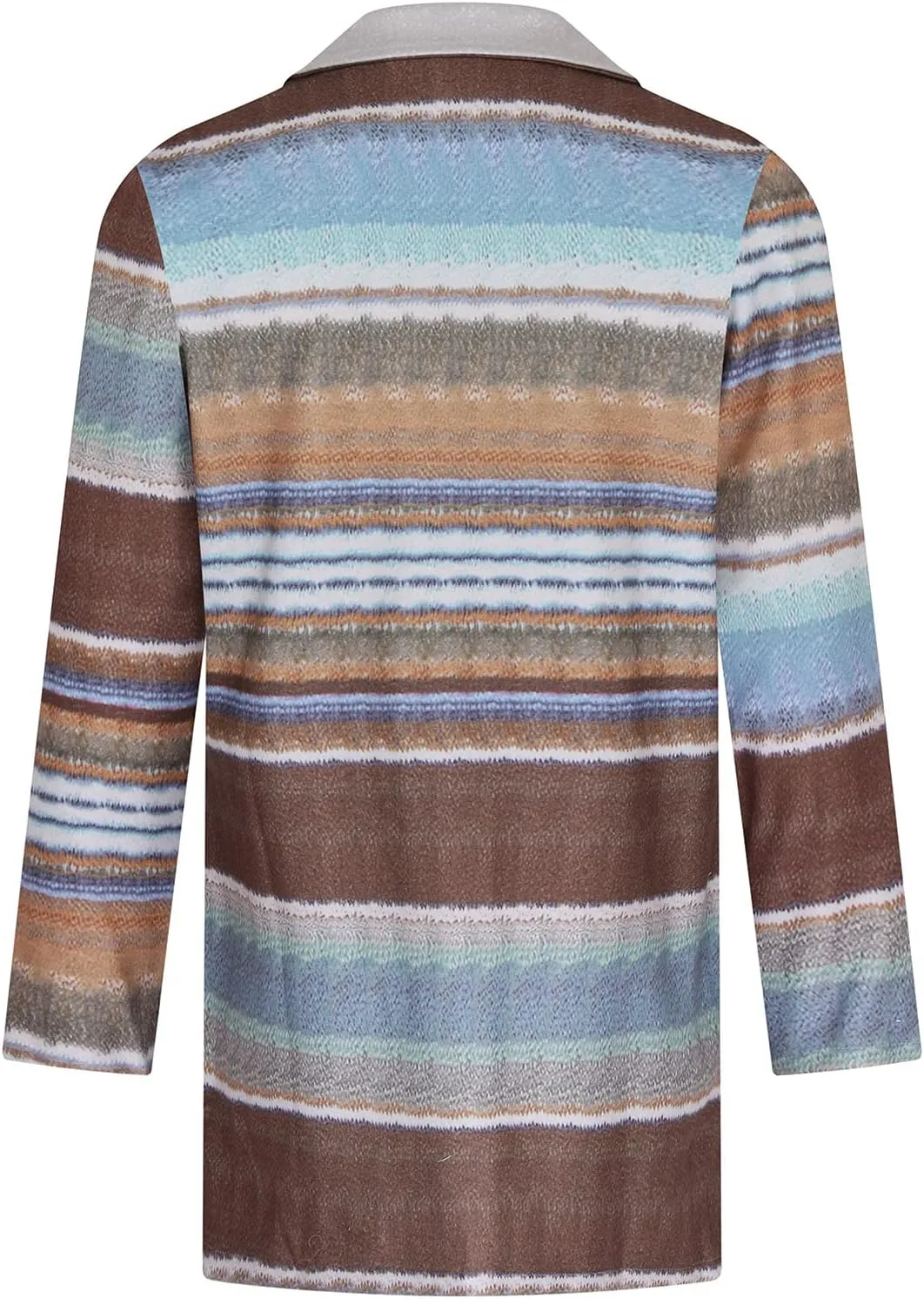 Cardigan Sweaters for Men,Fashion Printed Wool Blends Button Down Knitted Stand Collar Sweater Fall Winter Coat