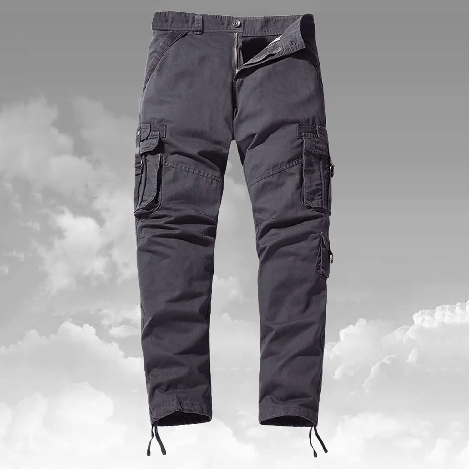 Cargo Pants for Men Joggers Mens Jogger Sweatpants Motocross Dirt Bike Jogger Elastic Waist Pajama Pants with Pockets
