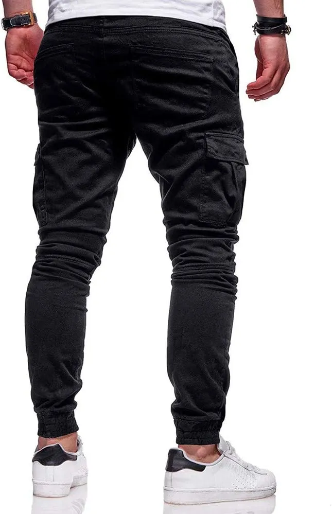 Cargo Pants for Men Relaxed Fit Pants Hiking Cargo Pants Relaxed Winter Men Joggers Pants Loose Fit Men's Classic-Fit