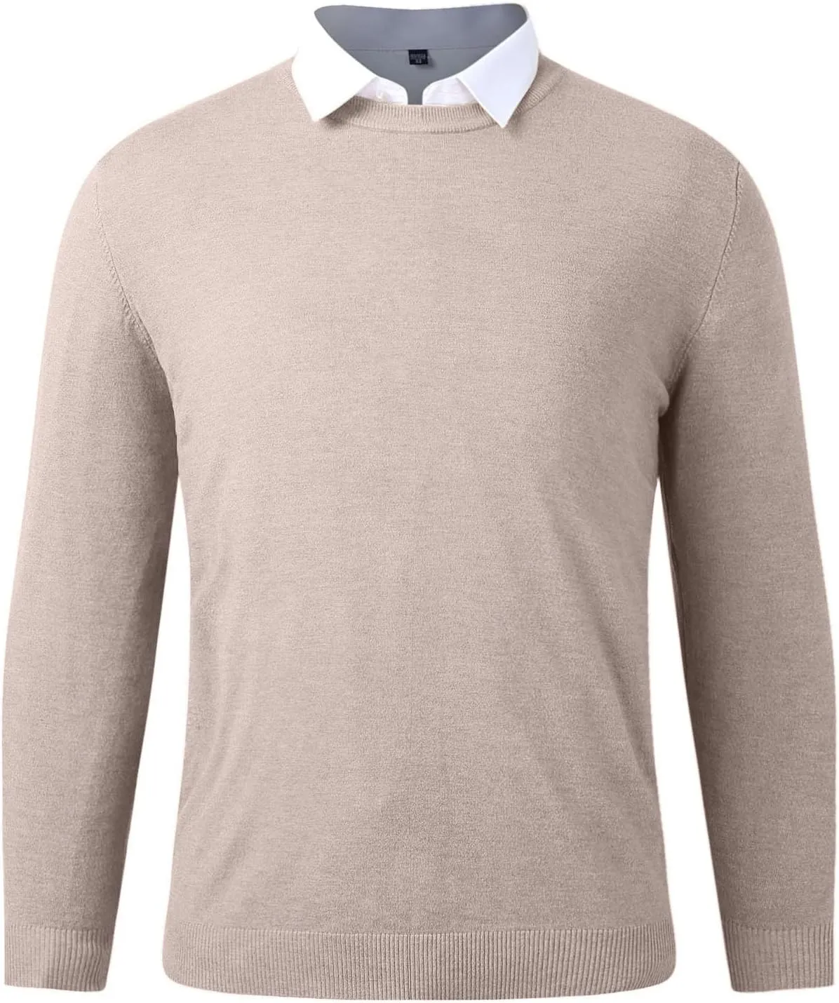 Cashmere Sweaters for Men, Men's Cashmere Sweater Warm Pullovers Crewneck Knit Winter Tops Male Knitwear Jumpers