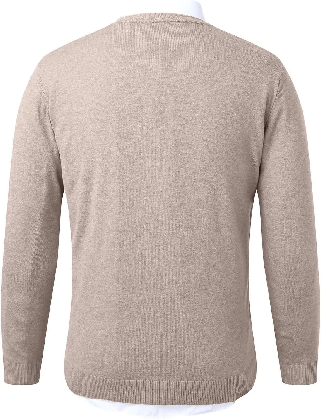 Cashmere Sweaters for Men, Men's Cashmere Sweater Warm Pullovers Crewneck Knit Winter Tops Male Knitwear Jumpers