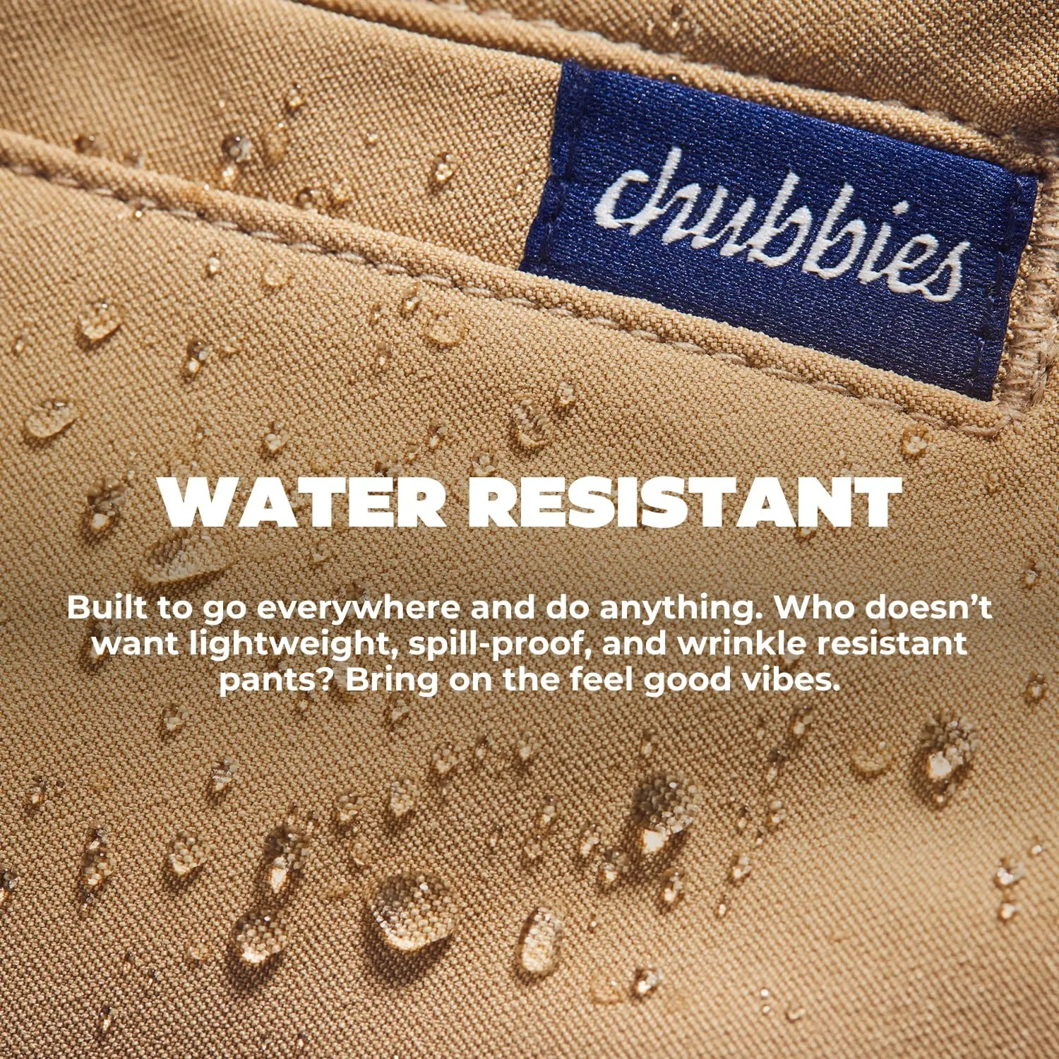 Chubbies Mens Everywear Pants, Chino Pants, Stretchy and Wrinkle Resistant, 30" Inseam