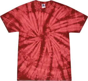 Colortone Spider Tie Dye T-Shirts for Men and Women - Unisex Short Sleeve Tie-Dye T Shirts for Adults