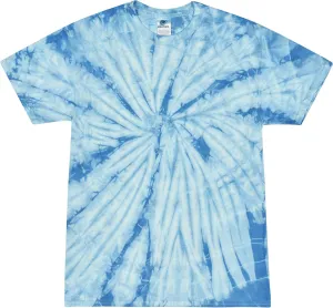 Colortone Spider Tie Dye T-Shirts for Men and Women - Unisex Short Sleeve Tie-Dye T Shirts for Adults