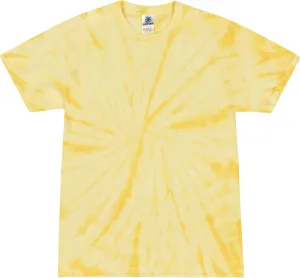 Colortone Spider Tie Dye T-Shirts for Men and Women - Unisex Short Sleeve Tie-Dye T Shirts for Adults