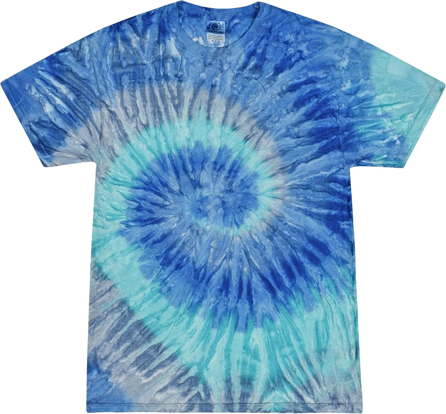 Colortone Tie Dye T-Shirts for Men and Women - Unisex Short Sleeve Tie-Dye T Shirts for Adults