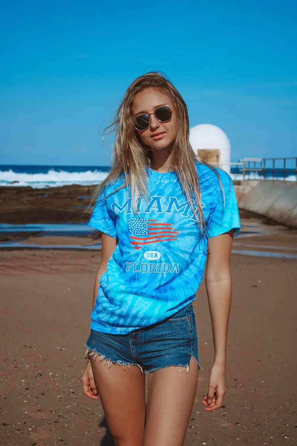 Colortone Tie Dye T-Shirts for Men and Women - Unisex Short Sleeve Tie-Dye T Shirts for Adults