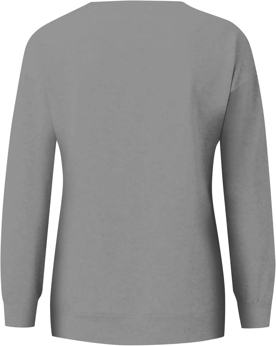 Crewneck Sweatshirts Women Pullover Sweaters Trendy Sweatshirt Long Sleeve Fall Outfits Sweaters with Pockets