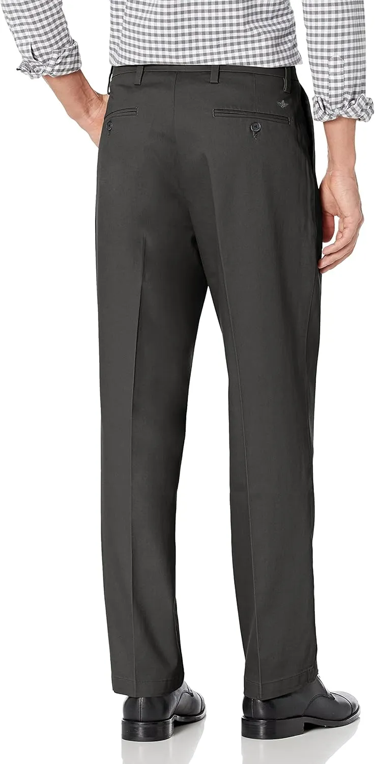Dockers Men's Relaxed Fit Signature Khaki Lux Cotton Stretch Pants