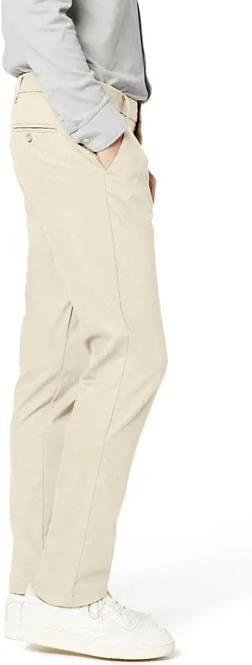 Dockers Men's Slim Fit Signature Khaki Lux Cotton Stretch Pants