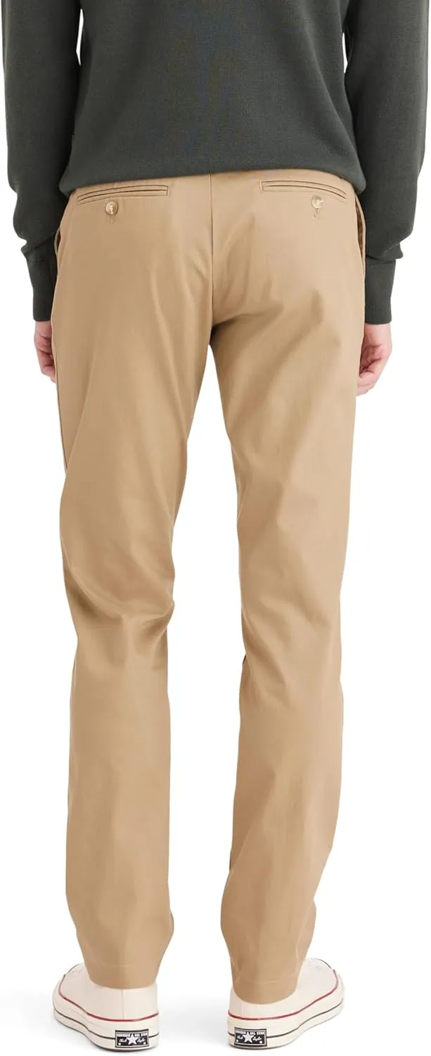 Dockers Men's Slim Fit Signature Khaki Lux Cotton Stretch Pants