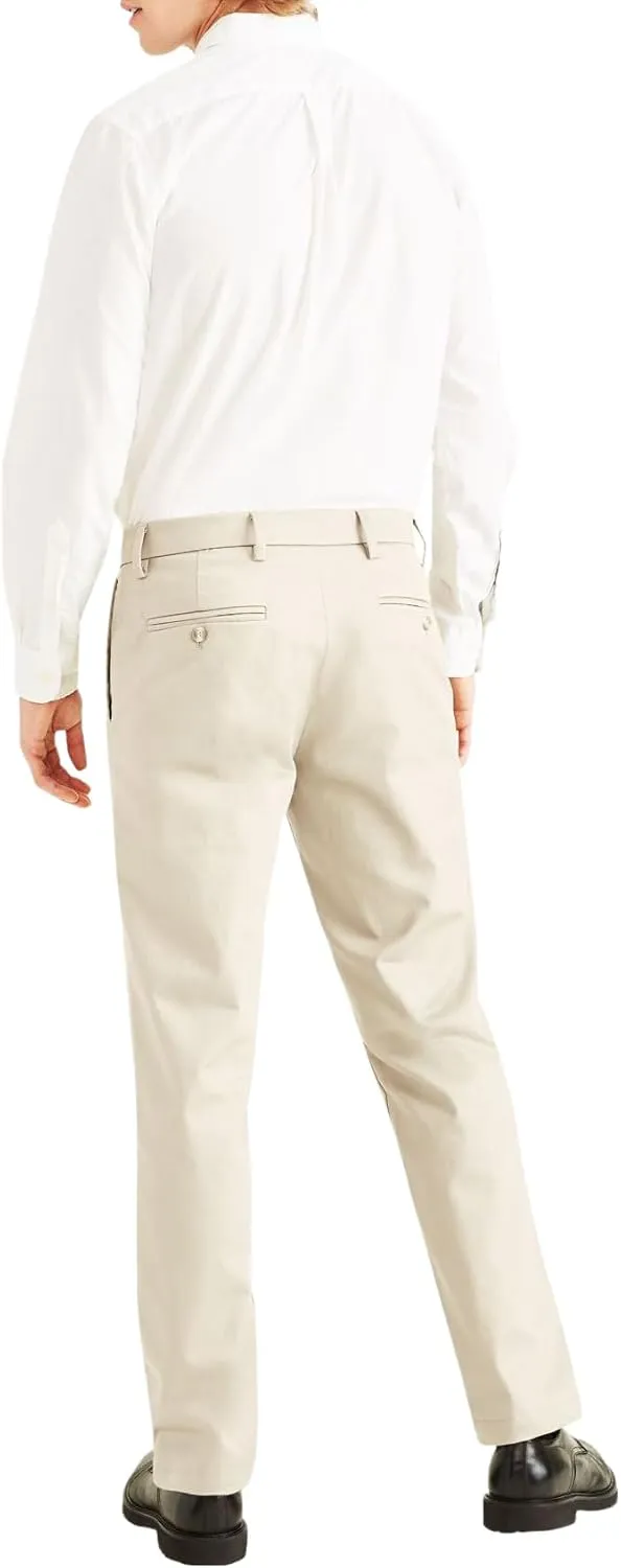 Dockers Men's Slim Fit Signature Khaki Lux Cotton Stretch Pants
