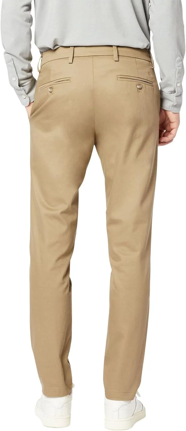Dockers Men's Slim Fit Signature Khaki Lux Cotton Stretch Pants