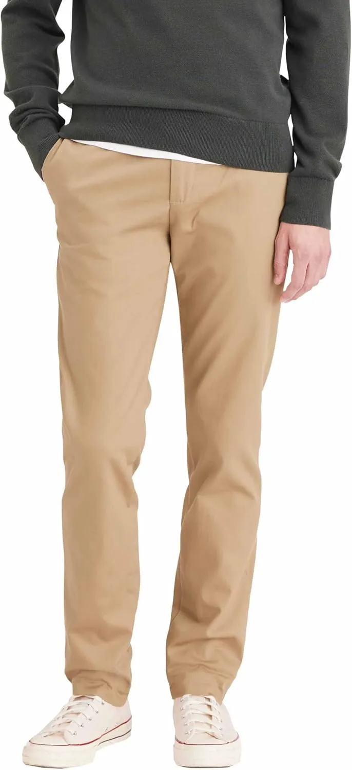 Dockers Men's Slim Fit Signature Khaki Lux Cotton Stretch Pants