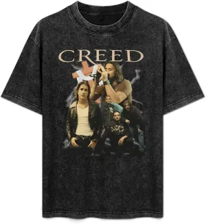 Durable Vintage Oversized Cotton T-Shirts Unique Casual Crew Neck Tops