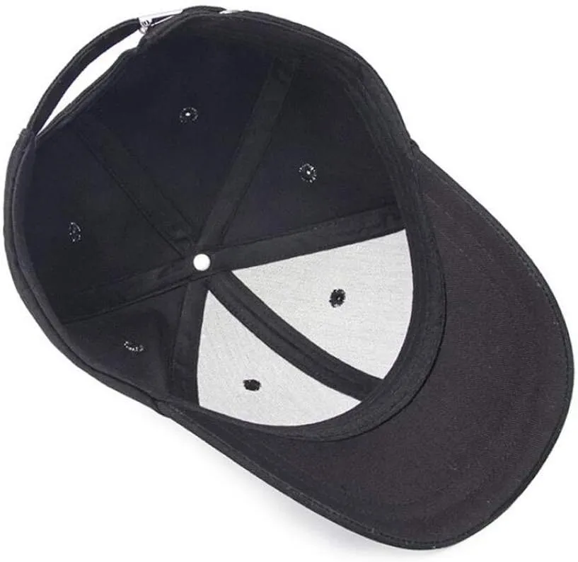 Fashion 2.35" Short Brim Anti Sweat Sunscreen Baseball Cap Plain Cotton Hat