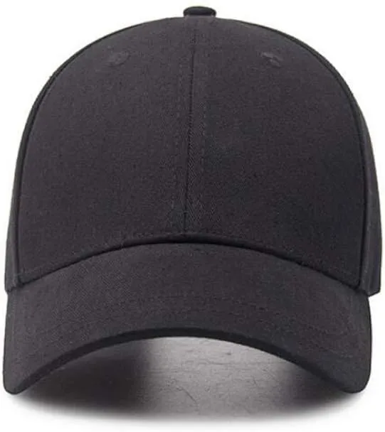 Fashion 2.35" Short Brim Anti Sweat Sunscreen Baseball Cap Plain Cotton Hat