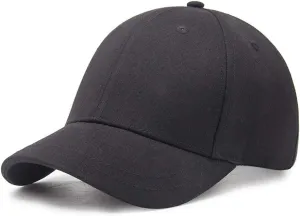 Fashion 2.35" Short Brim Anti Sweat Sunscreen Baseball Cap Plain Cotton Hat