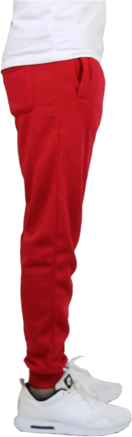 Galaxy by Harvic Men's Slim Fit Fleece Jogger Pants