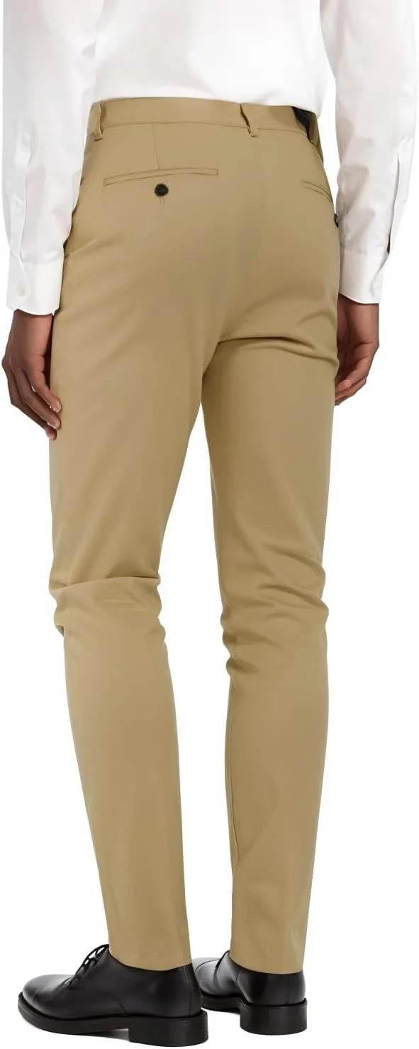 GINGTTO Mens Dress Pants Slim Fit Stretch Chino Pants for Men