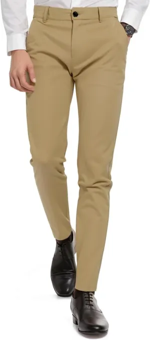 GINGTTO Mens Dress Pants Slim Fit Stretch Chino Pants for Men