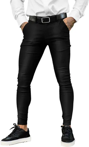 GINGTTO Mens Dress Pants Slim Fit Stretch Chino Pants for Men