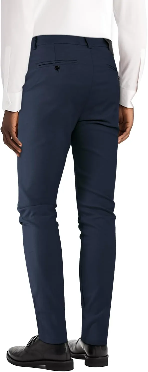 GINGTTO Mens Dress Pants Slim Fit Stretch Chino Pants for Men