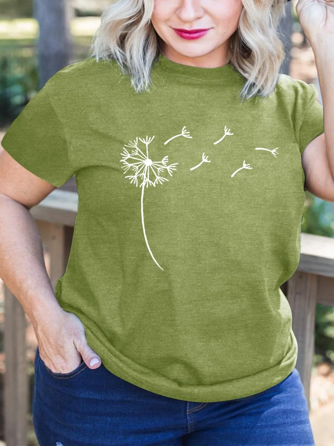 HDLTE Women Plus Size T Shirts Short Sleeve Casual Graphic Tee Tops