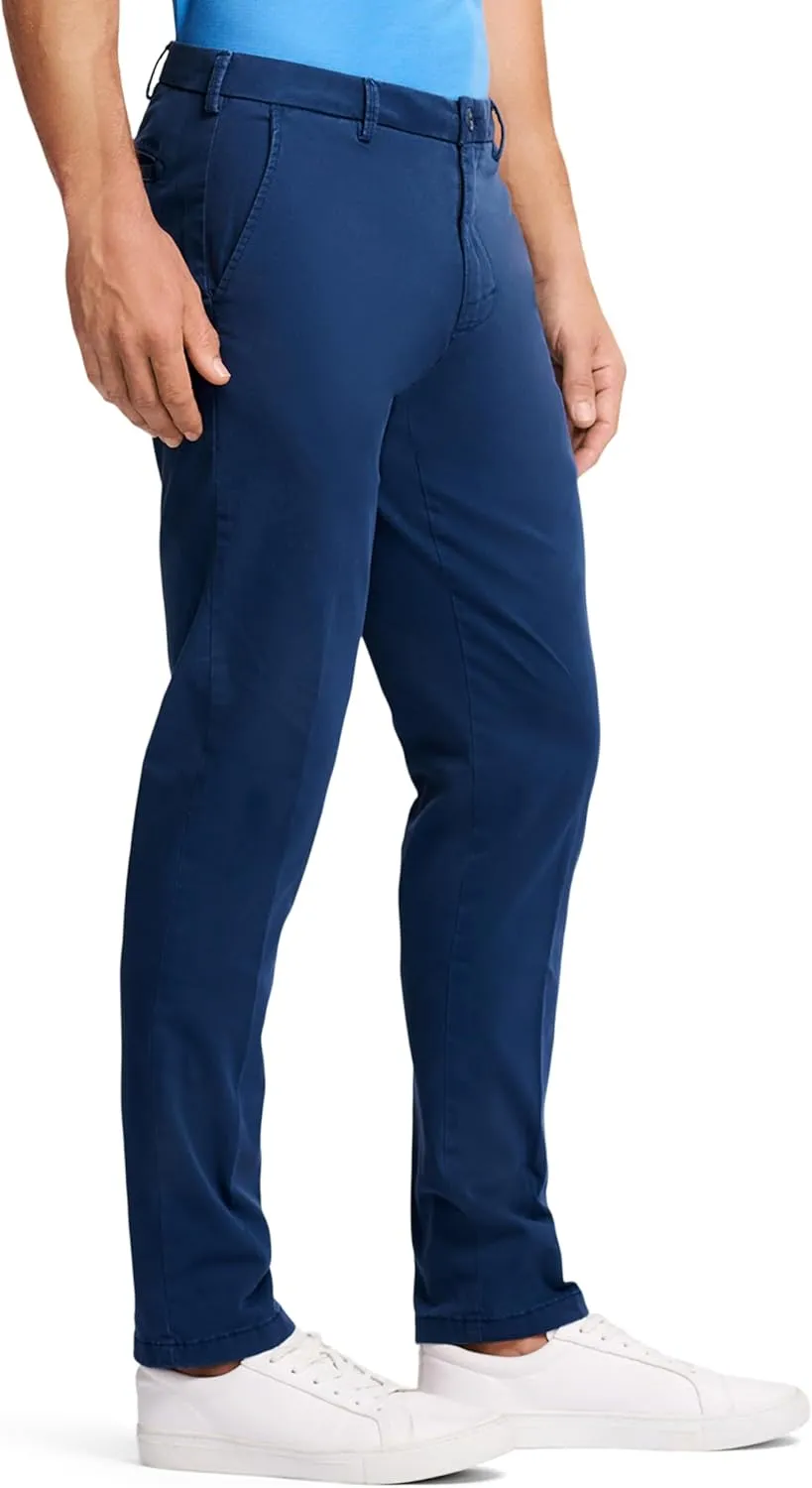 IZOD Men's Saltwater Stretch Flat Front Slim Fit Chino Pant