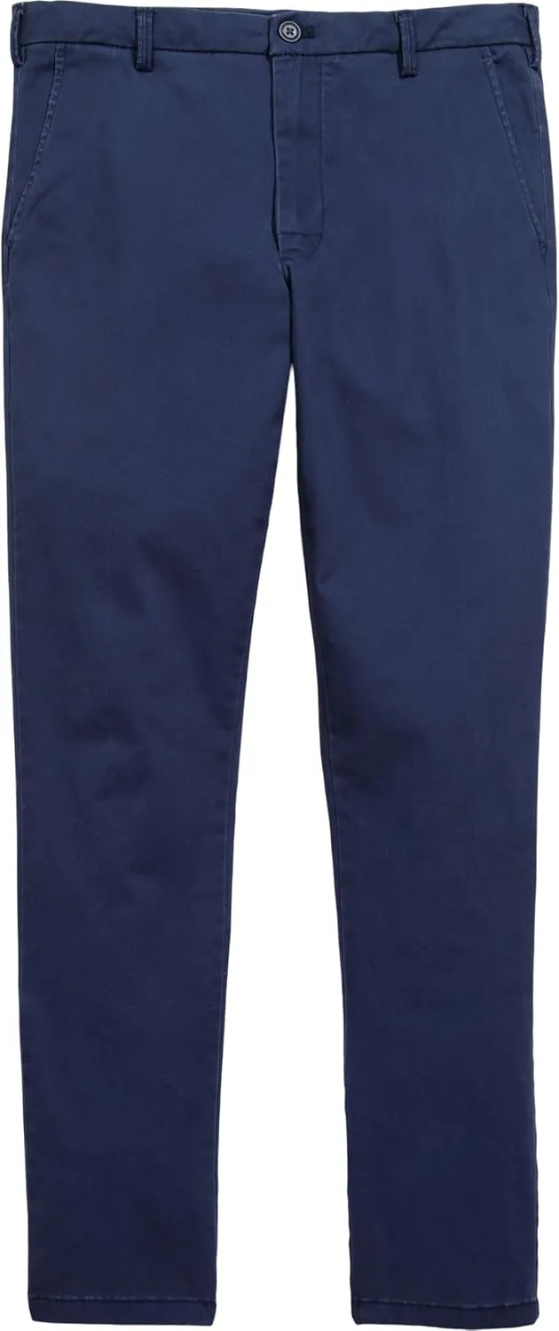 IZOD Men's Saltwater Stretch Flat Front Slim Fit Chino Pant