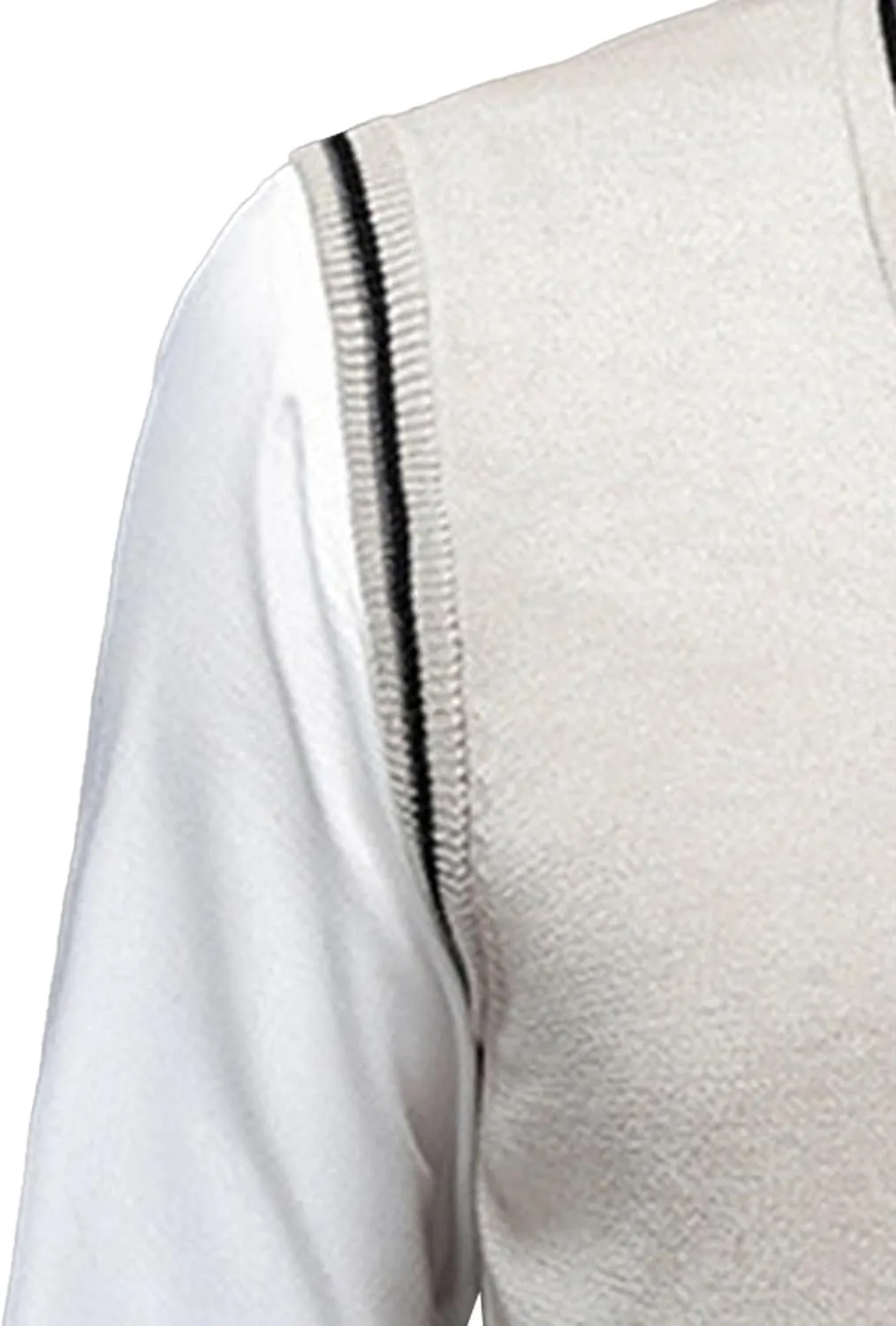 JEShifangjiusu Men'S Cardigan Sweaters Wool Blend V Neck Button Down Sweaters Casual Solid Color Lightweight Knitted Overcoat