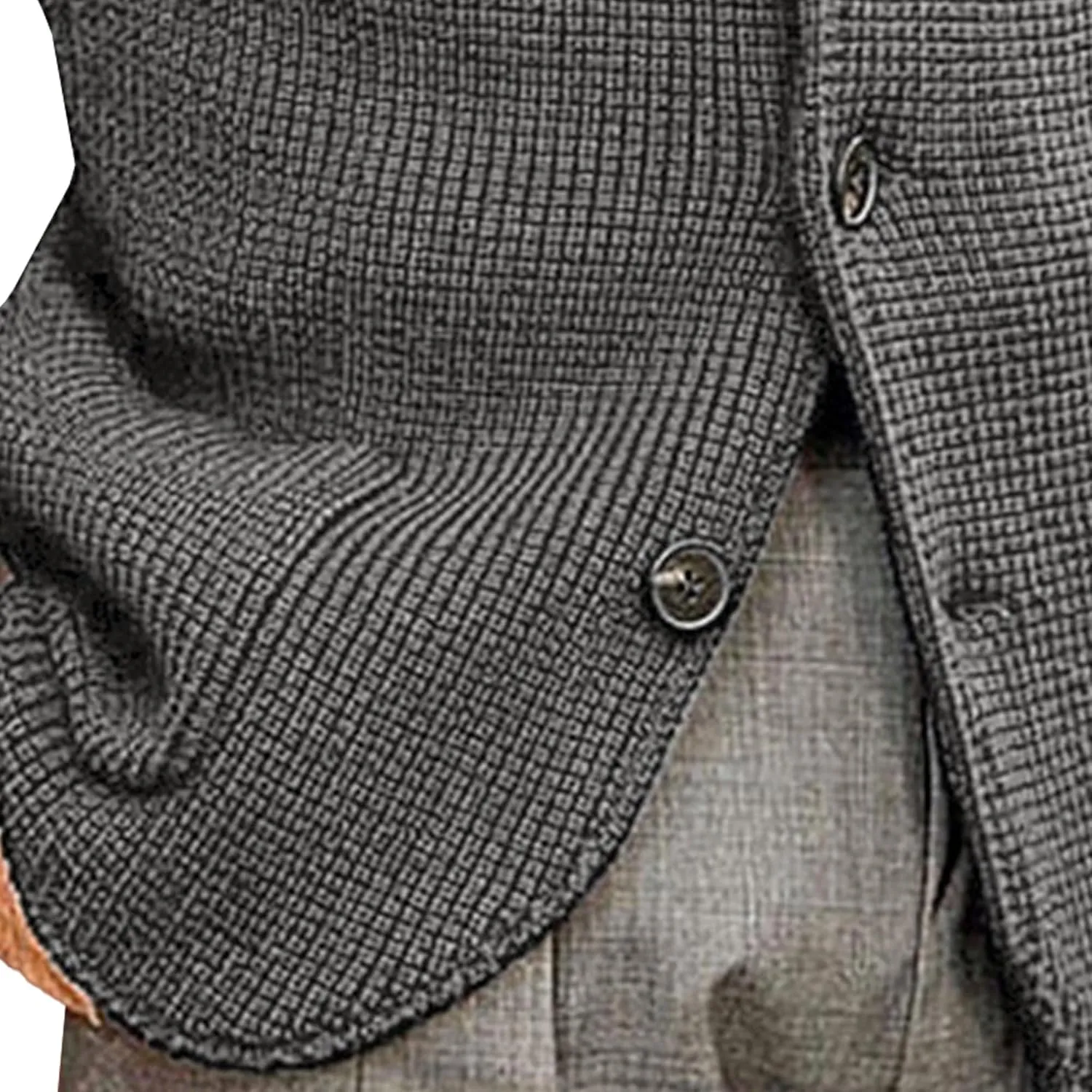 JEShifangjiusu Men'S Cardigan Sweaters Wool Blend V Neck Button Down Sweaters Long Sleeve Jacket Knitwear With Pockets