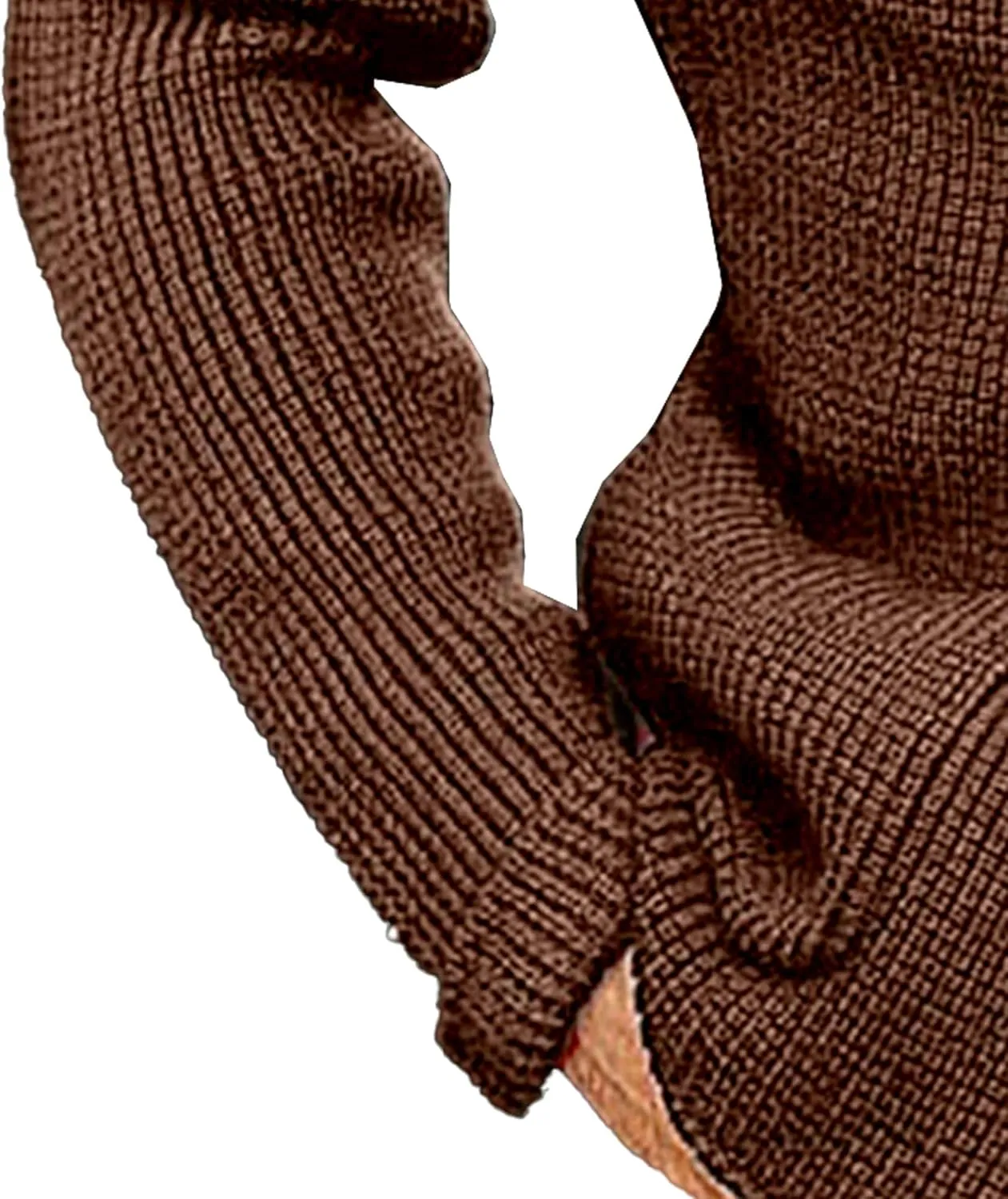JEShifangjiusu Men'S Stand Collar Cardigan Sweaters Wool Blend V Neck Button Down Sweaters Solid Color Coat With Pockets
