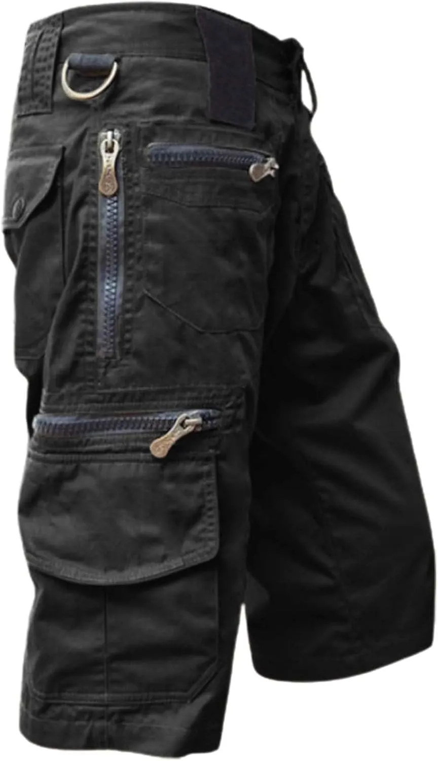 LCMTWX Cargo Shorts Shorts Multi Pocket Comfortable Lightweight Casual Fashion Sports Shorts Men's Cargo Shorts Size 36