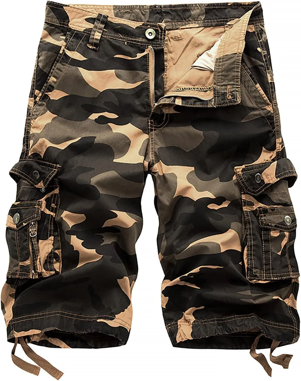 LCMTWX Men Shorts Casual Shorts Multi Pocket Comfortable Lightweight Casual Fashion Sports Shorts Men's Big and Tall Shorts