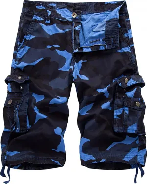LCMTWX Men Shorts Casual Shorts Multi Pocket Comfortable Lightweight Casual Fashion Sports Shorts Men's Big and Tall Shorts