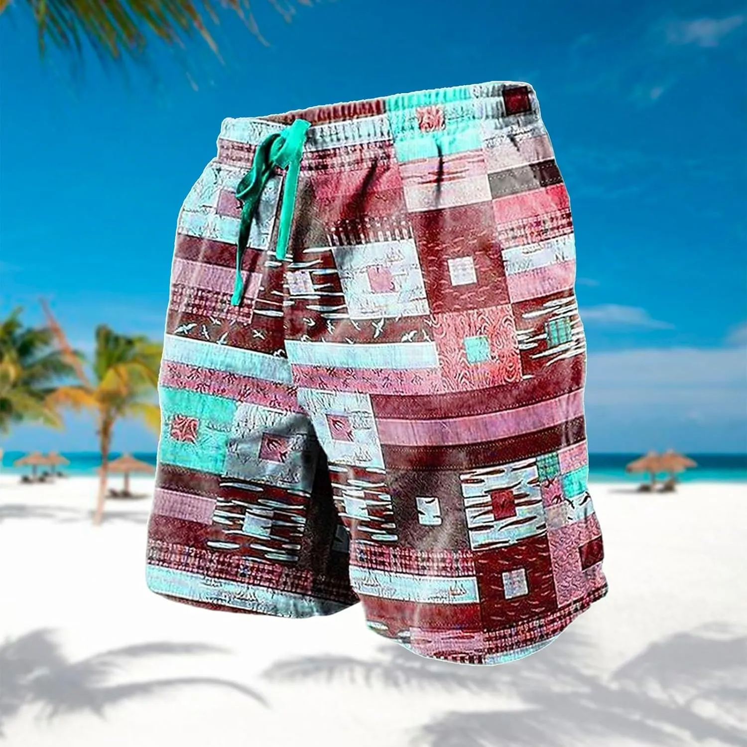 LCMTWX Men's Cargo Shorts Men's Sports Shorts Beach Shorts Casual Cotton Linen Shorts Men Cargo Shorts Men's Jean Men