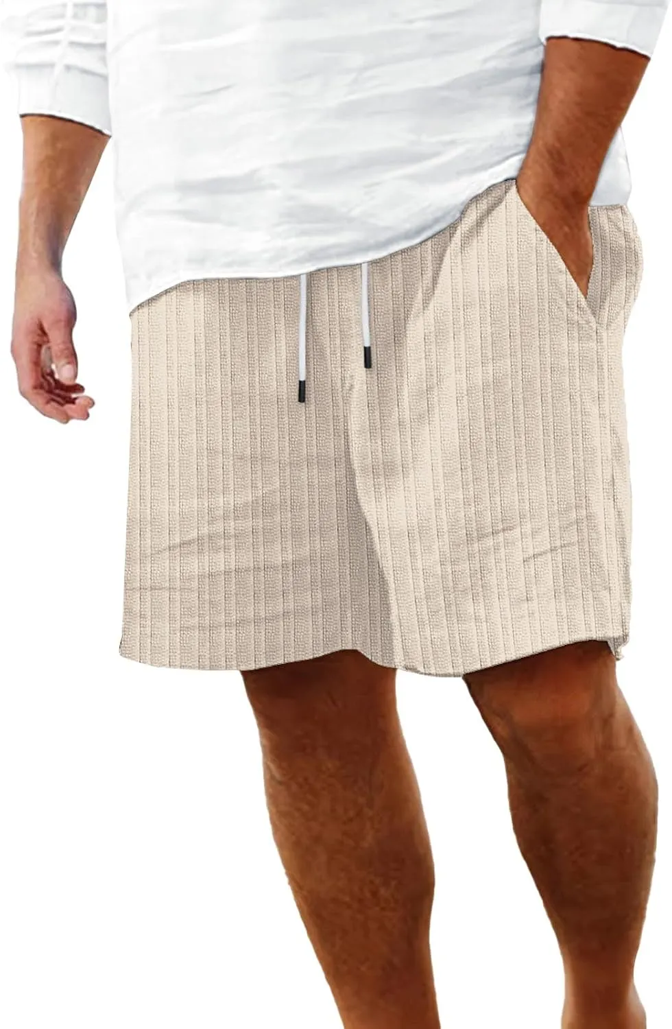 LCMTWX Shorts Men Casual Summer Shorts Cotton Men's Solid and and Men's Pants Mens Shortd Mesh Shorts Men's Hiking Shorts