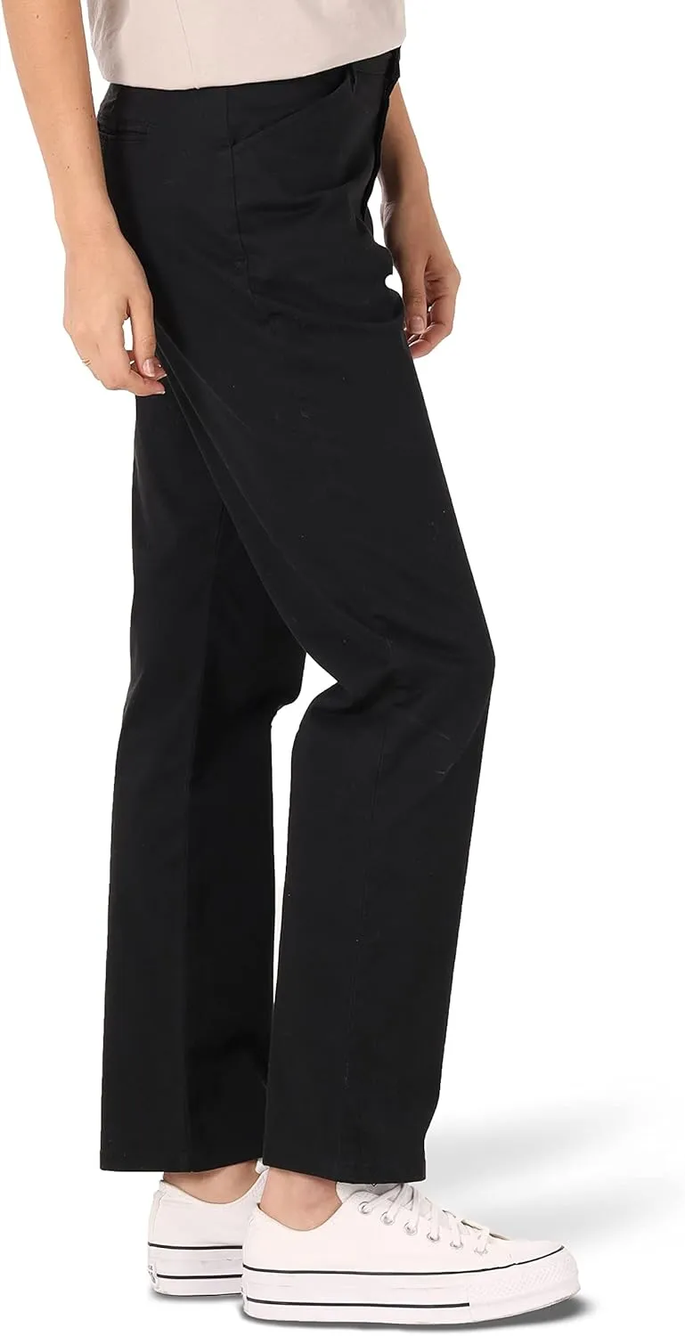 Lee Women's Petite Relaxed Fit All Day Straight Leg Pant