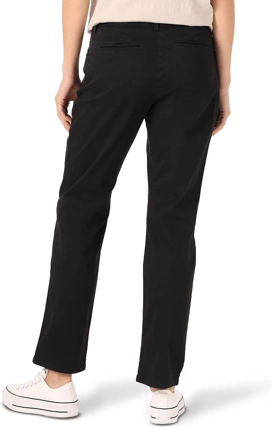 Lee Women's Petite Relaxed Fit All Day Straight Leg Pant