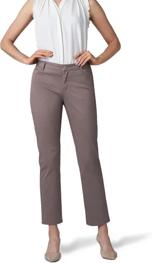 Lee Women's Petite Relaxed Fit All Day Straight Leg Pant