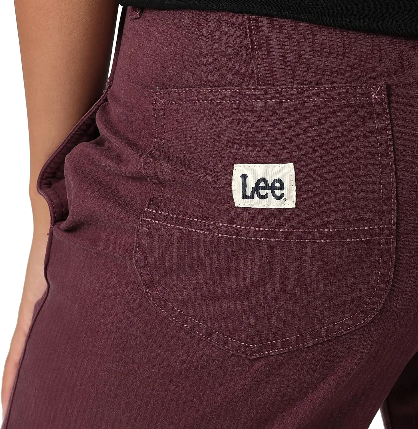 Lee Women's Ultra Lux Mid Rise Relaxed Straight Leg Pant
