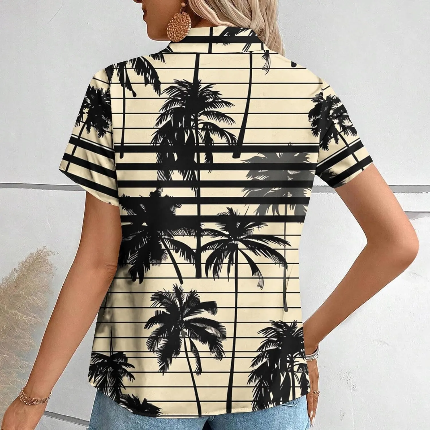 Lightweight Boho Shirt Cardigans for Women Summer Dressy Casual Button Down Shirts