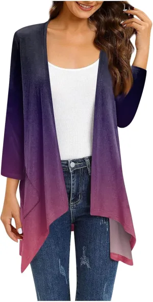Long Cardigans for Women with Pockets Pretty Flowy Cardigan Sweaters for Women Casual Lightweight Fall Sweaters for Women